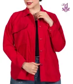 شومیز مخمل کبریتی مدل RIB