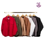 شومیز مخمل کبریتی مدل RIB - Image 15