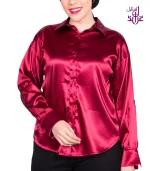 شومیز ساتن مدل MIRA - Image 6