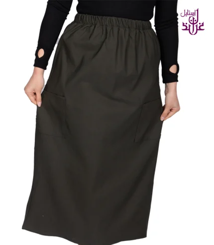 دامن کتان مدل ELORA