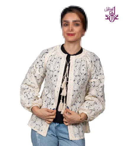 شومیز جلو منگوله مدل SORAYA