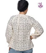 شومیز جلو منگوله مدل SORAYA - Image 5