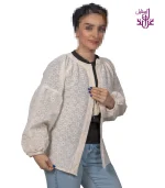 شومیز جلو منگوله مدل SORAYA - Image 9