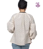 شومیز جلو منگوله مدل SORAYA - Image 11