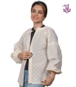 شومیز جلو منگوله مدل SORAYA - Image 12