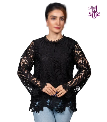 شومیز گیپور مدل LAMELLA