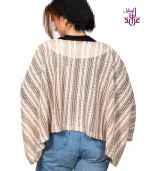 پانچو حصیری مدل Raffia - Image 14