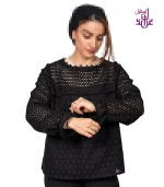 شومیز گیپور مدل Taniya - Image 4