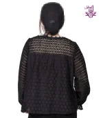 شومیز گیپور مدل Taniya - Image 7