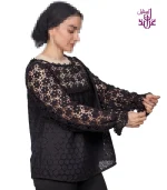 شومیز گیپور مدل Taniya - Image 10