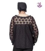 شومیز گیپور مدل Taniya - Image 11