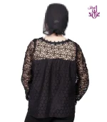 شومیز گیپور مدل Taniya - Image 16