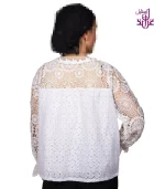 شومیز گیپور مدل Taniya - Image 22