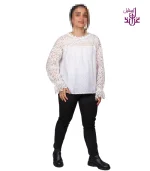 شومیز گیپور مدل Taniya - Image 29