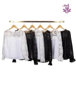 شومیز گیپور مدل Taniya - Image 2