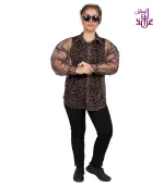 شومیز پلنگی مدل Leopa - Image 3