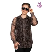 شومیز پلنگی مدل Leopa - Image 7